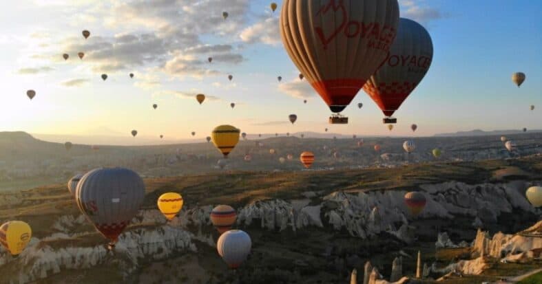 Türk yapımı sıcak hava balonları 11 ülkeye ihraç edildi
