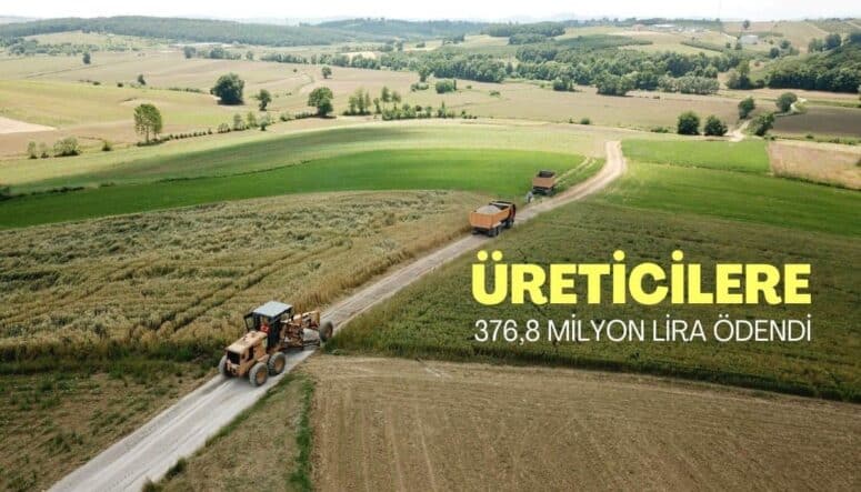 Kasımda çiftçilere 376,8 milyon lira destek