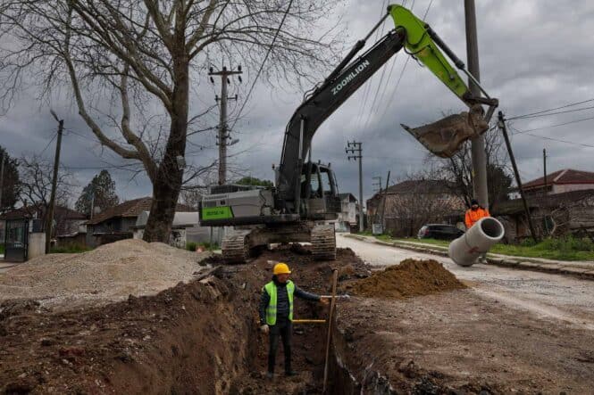 Karakamış Mahallesi’nde 3.500 Metrelik Yağmursuyu Hattı İle Güçlü Altyapı Sağlandı