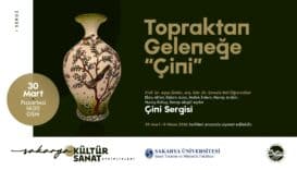 Sakarya'da Üniversiteli Gençlerin Çini Tasarımları OSM'de Geleneksel Motiflerle Sunuluyor