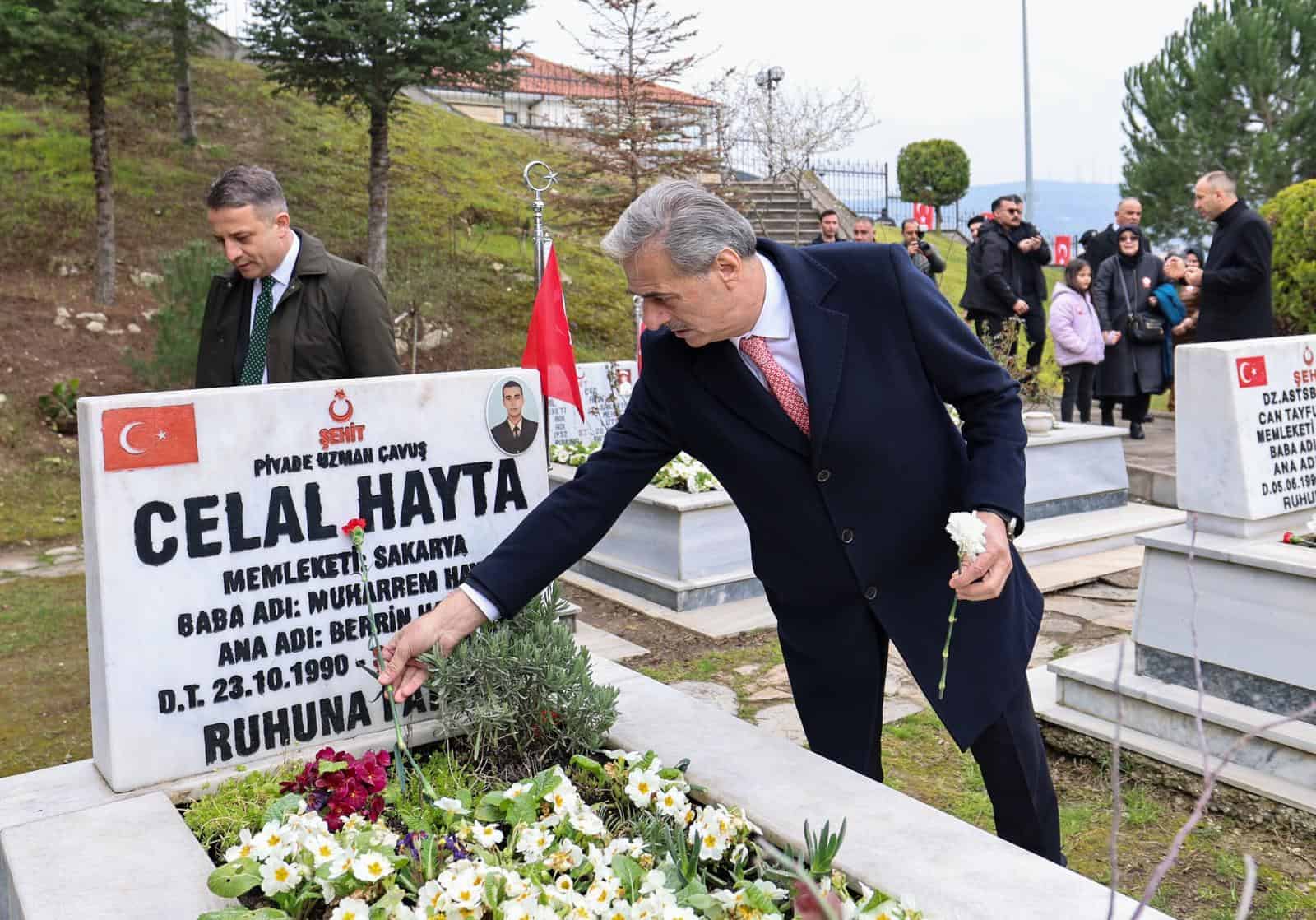 Yusuf Alemdar, Çanakkale Zaferi’nin 111. Yılında Şehitleri Saygı ve Dualarla Andı