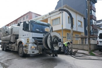 Eskişehir’de Altyapı Hatlarında Temizlik, Bakım ve Görüntüleme Çalışmaları Devam Ediyor