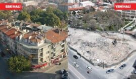 Konya'da Beşyol Kavşağı’nda Kamulaştırılan 8 Binanın Yıkımı Tamamlandı